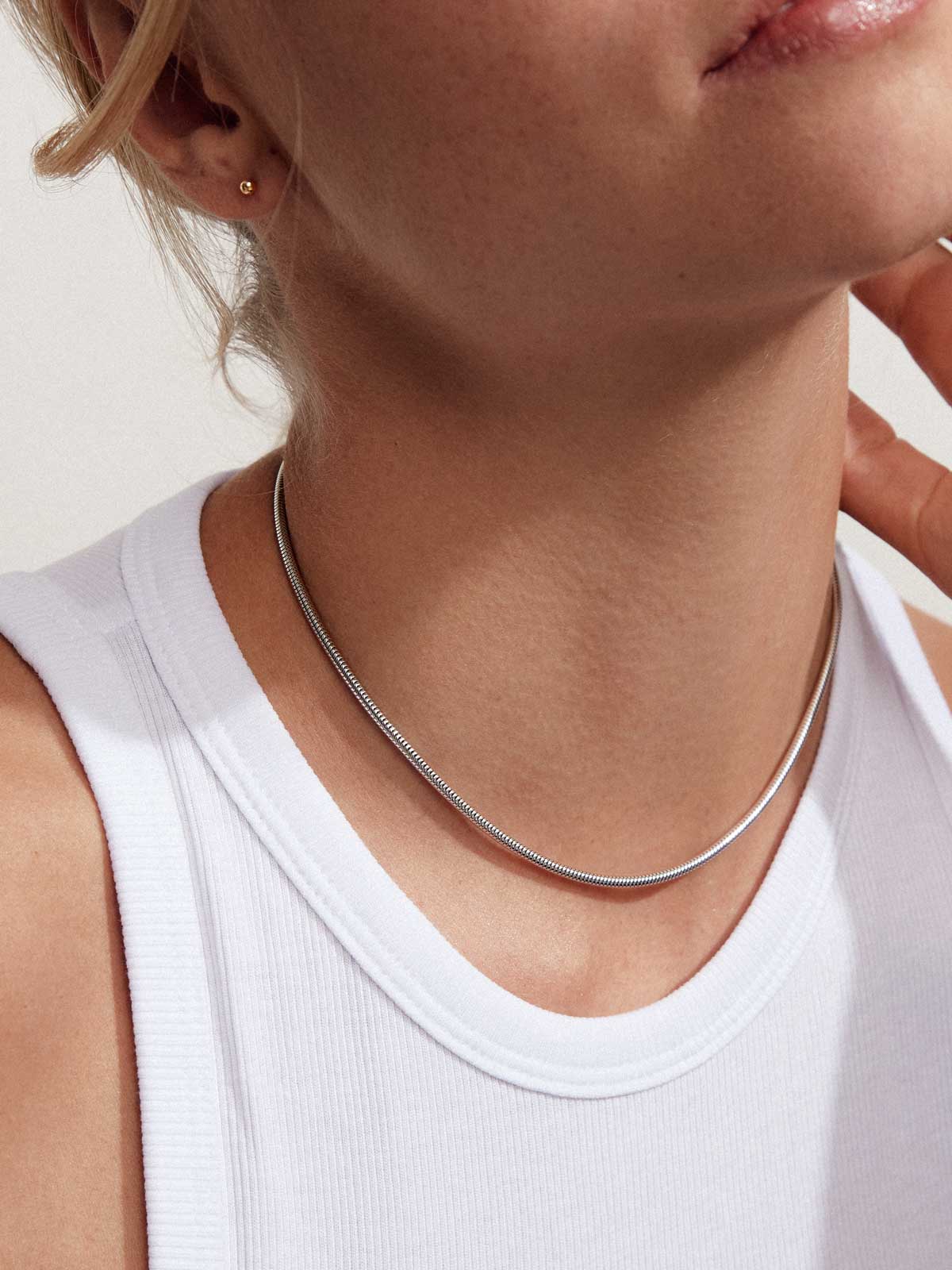 Choker Anna Silver