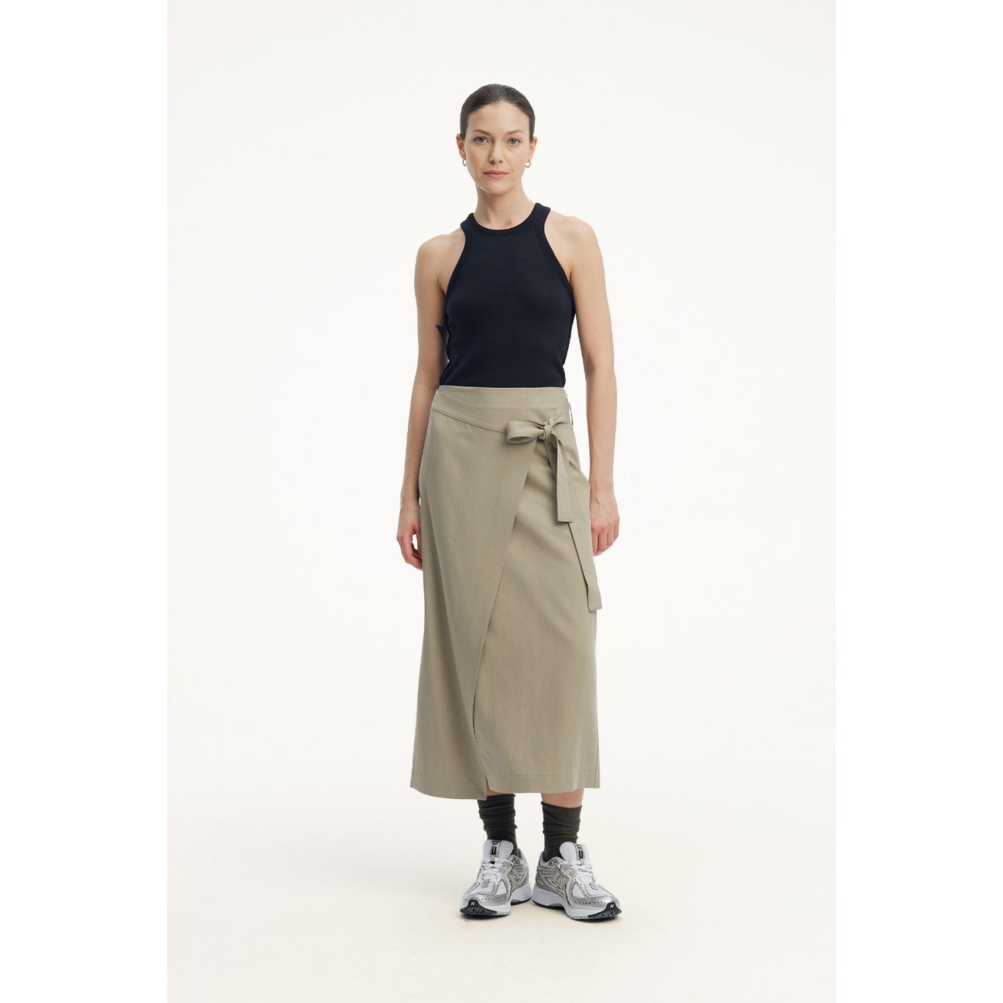 Margot Khaki Skirt