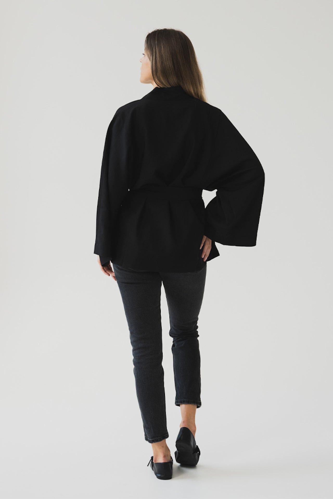 Kimono Allie Black