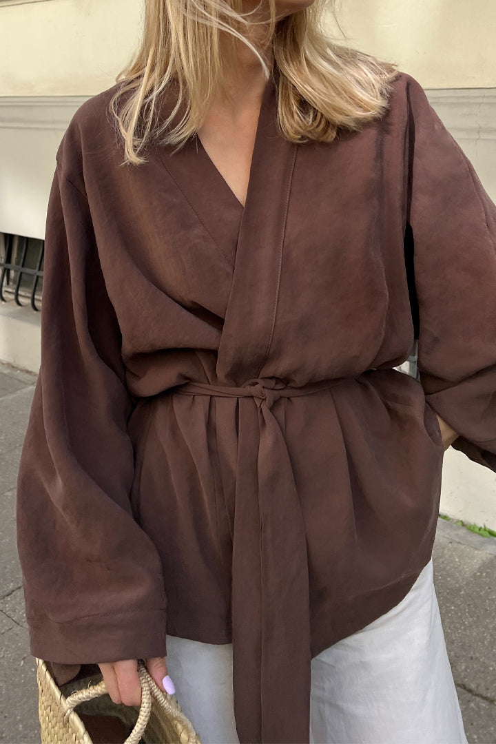 Kimono Allie Chocolate
