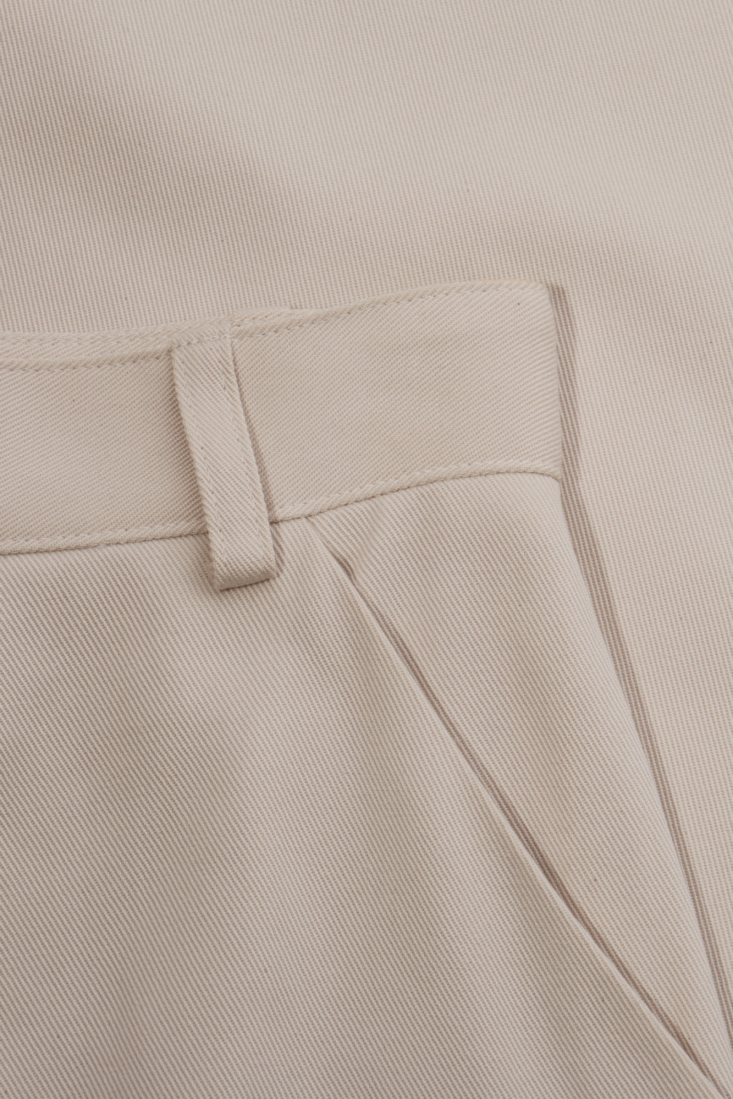 Kalhoty Barrel Beige