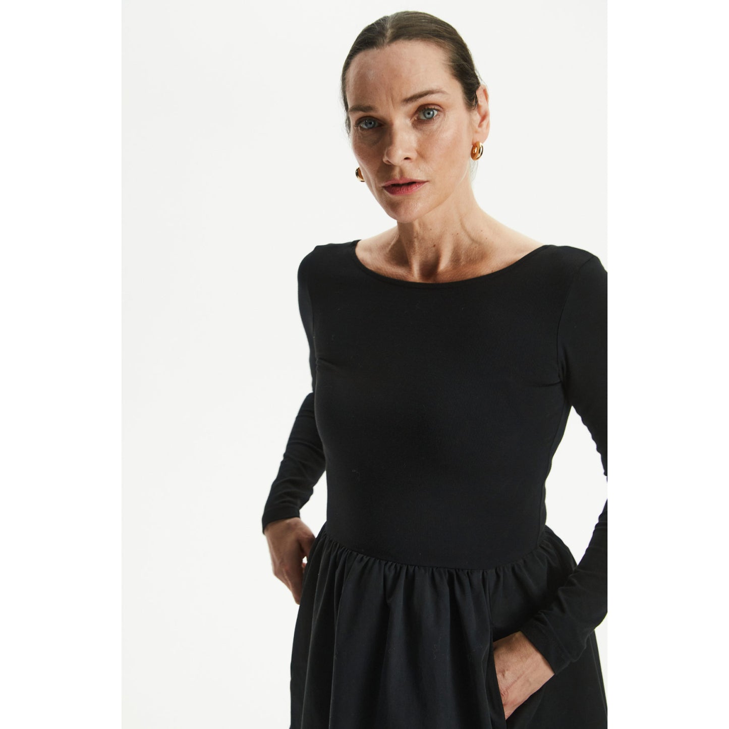 Collet Dress Black