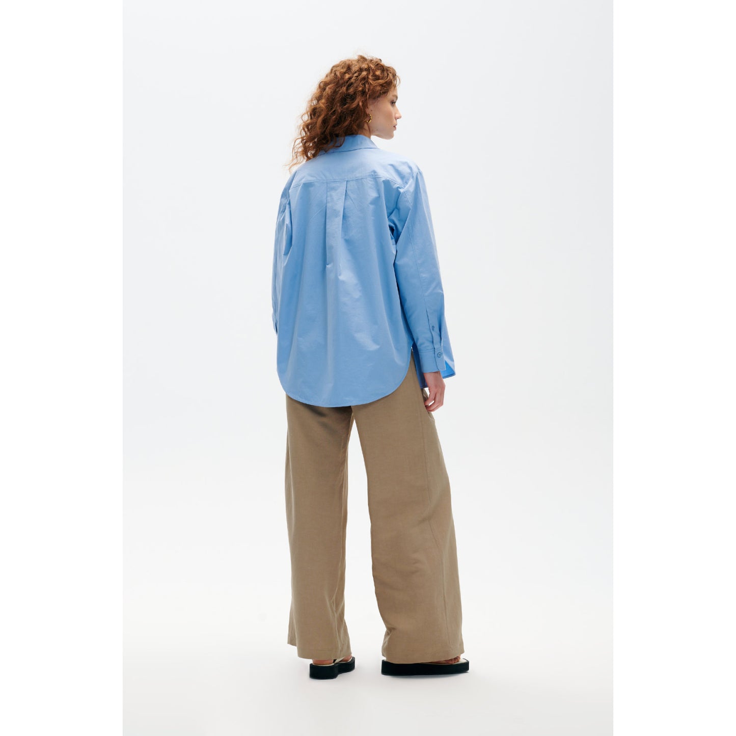 KORA Poplin Blue