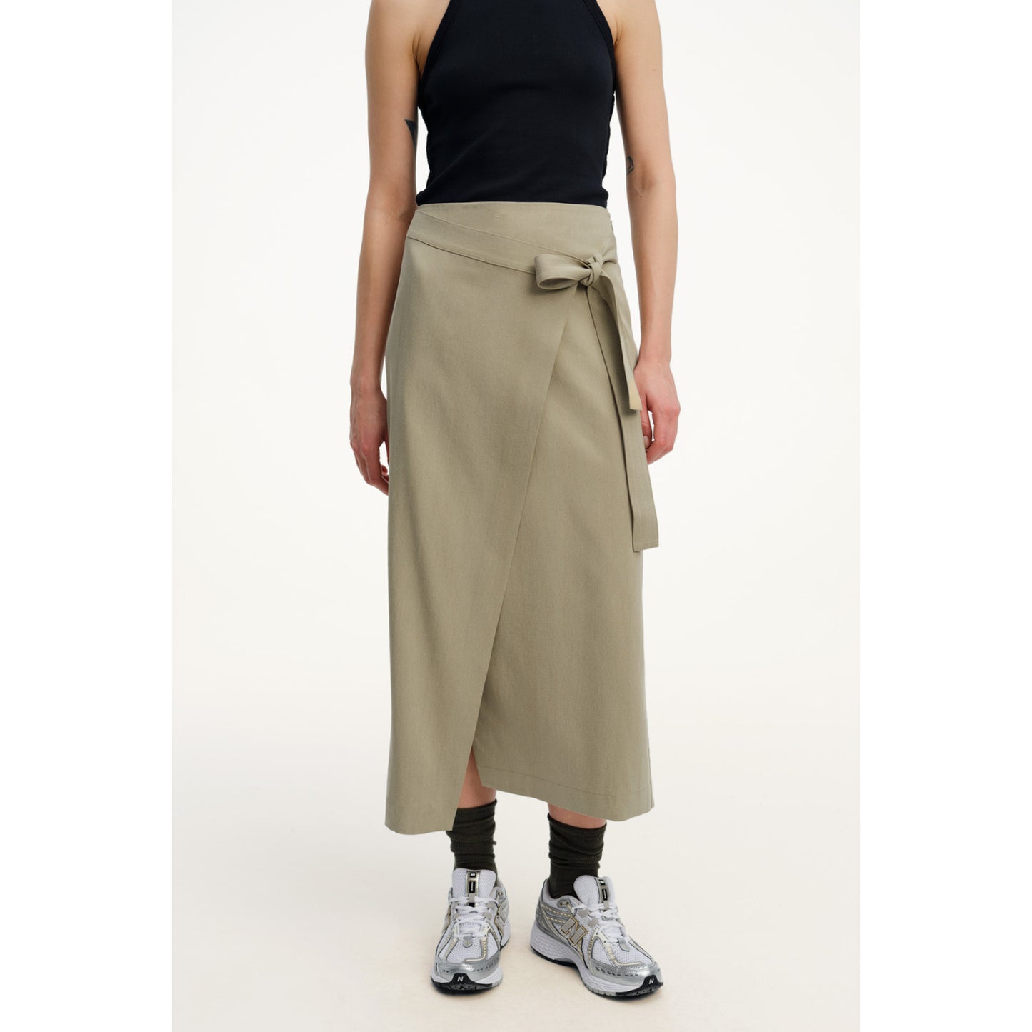 Margot Khaki Skirt
