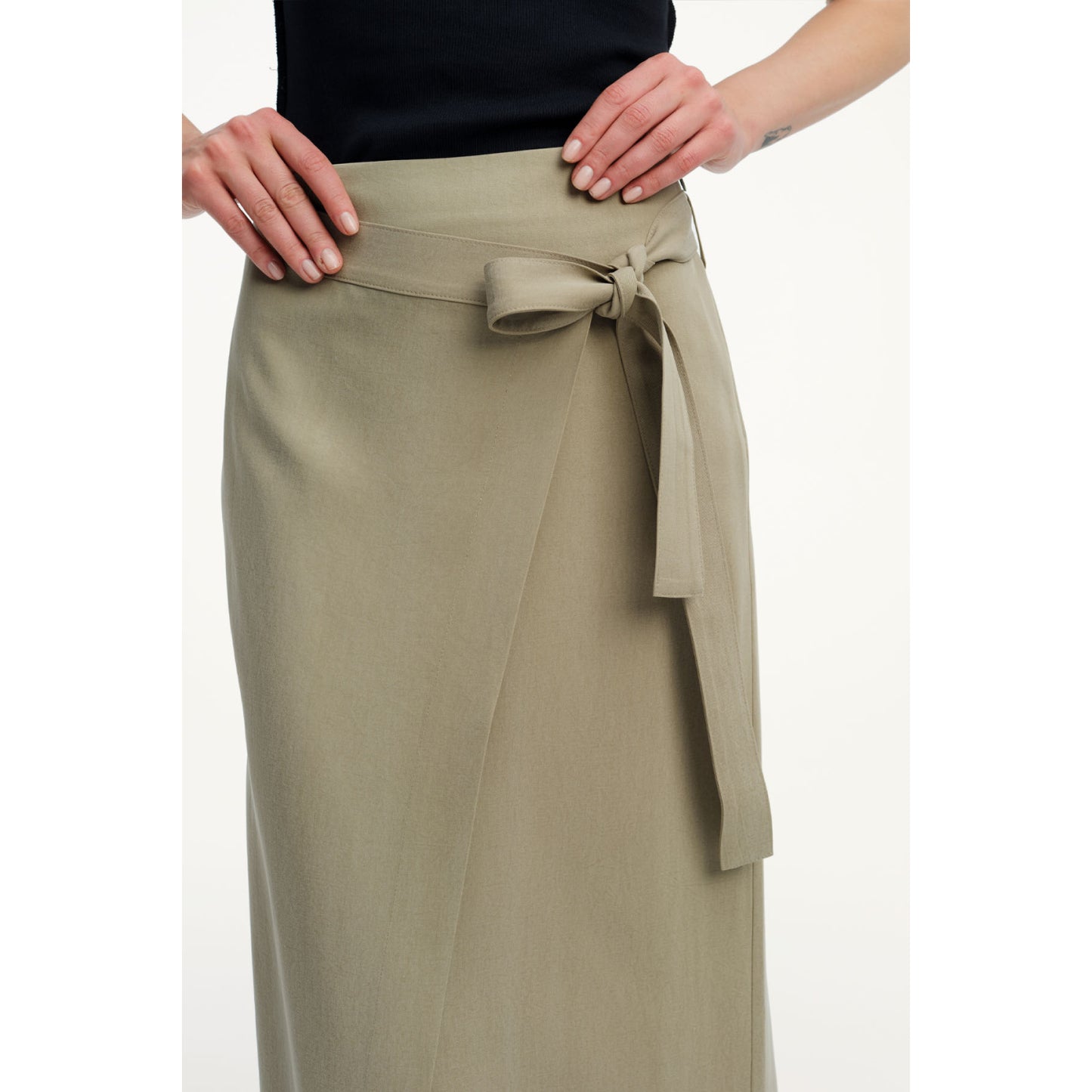 Margot Khaki Skirt
