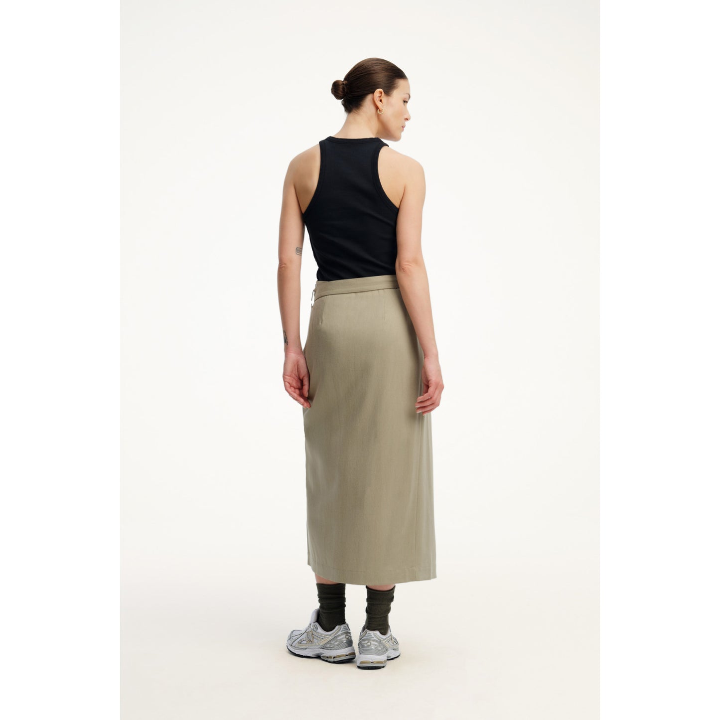 Margot Khaki Skirt