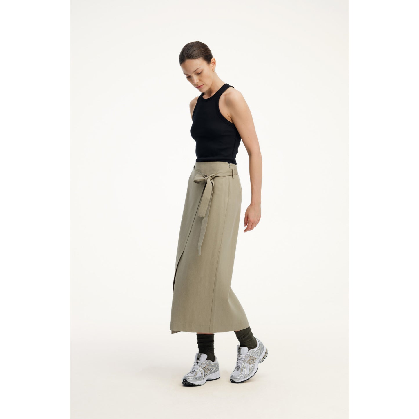 Margot Khaki Skirt