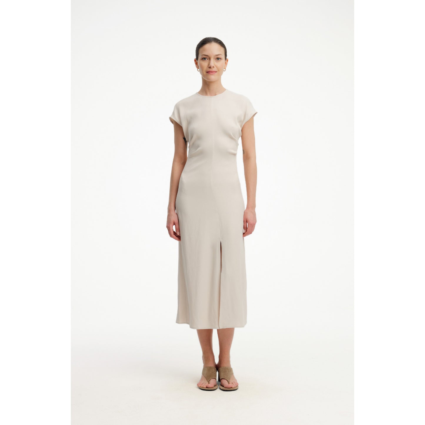Valeria Dress Beige