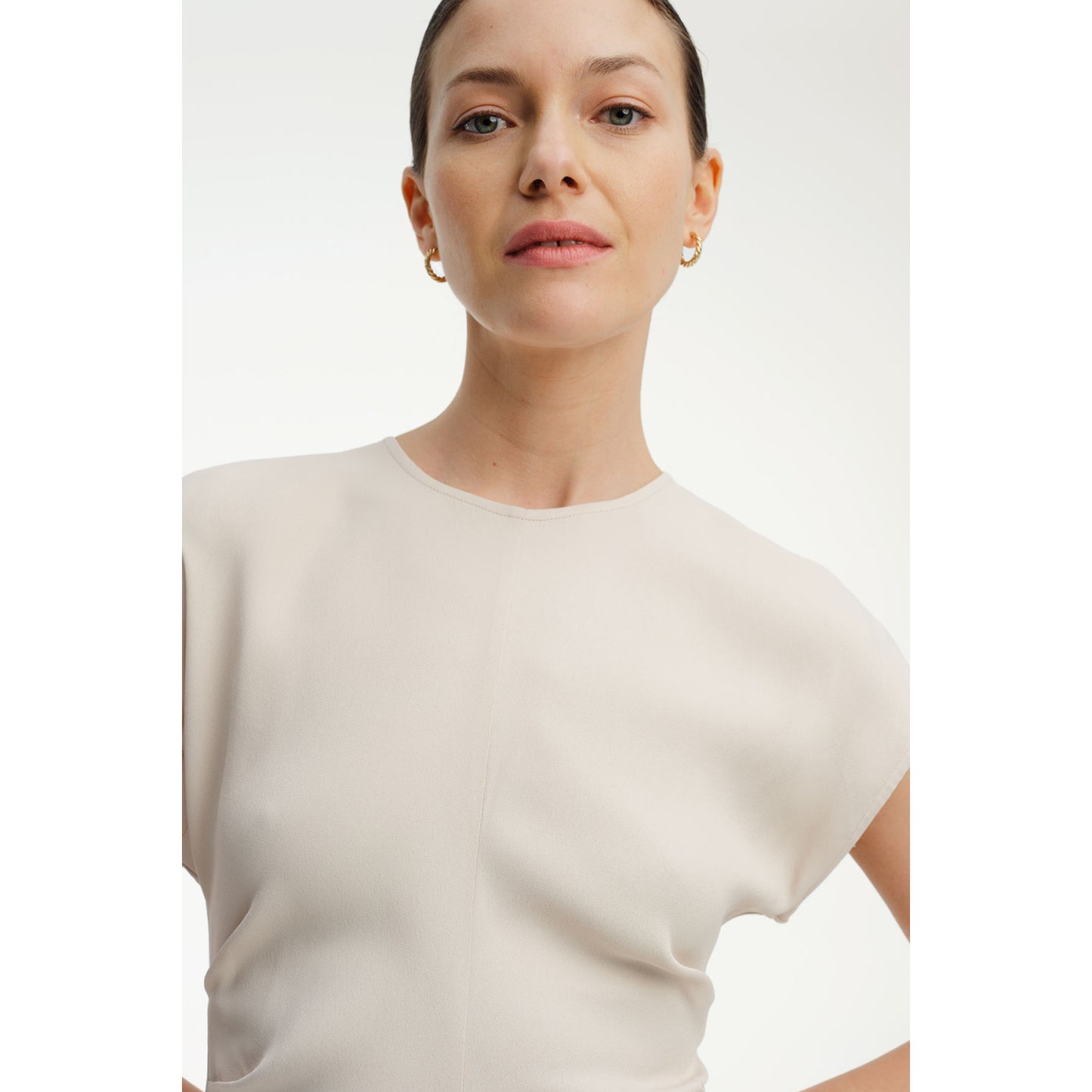 Valeria Dress Beige