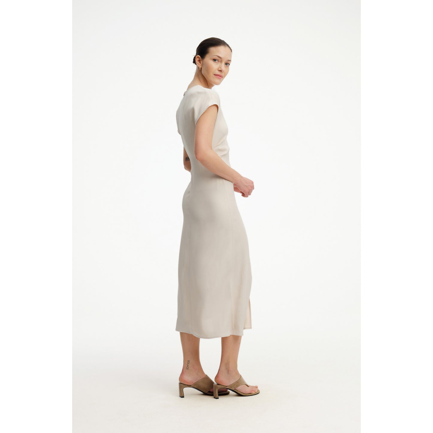 Valeria Dress Beige