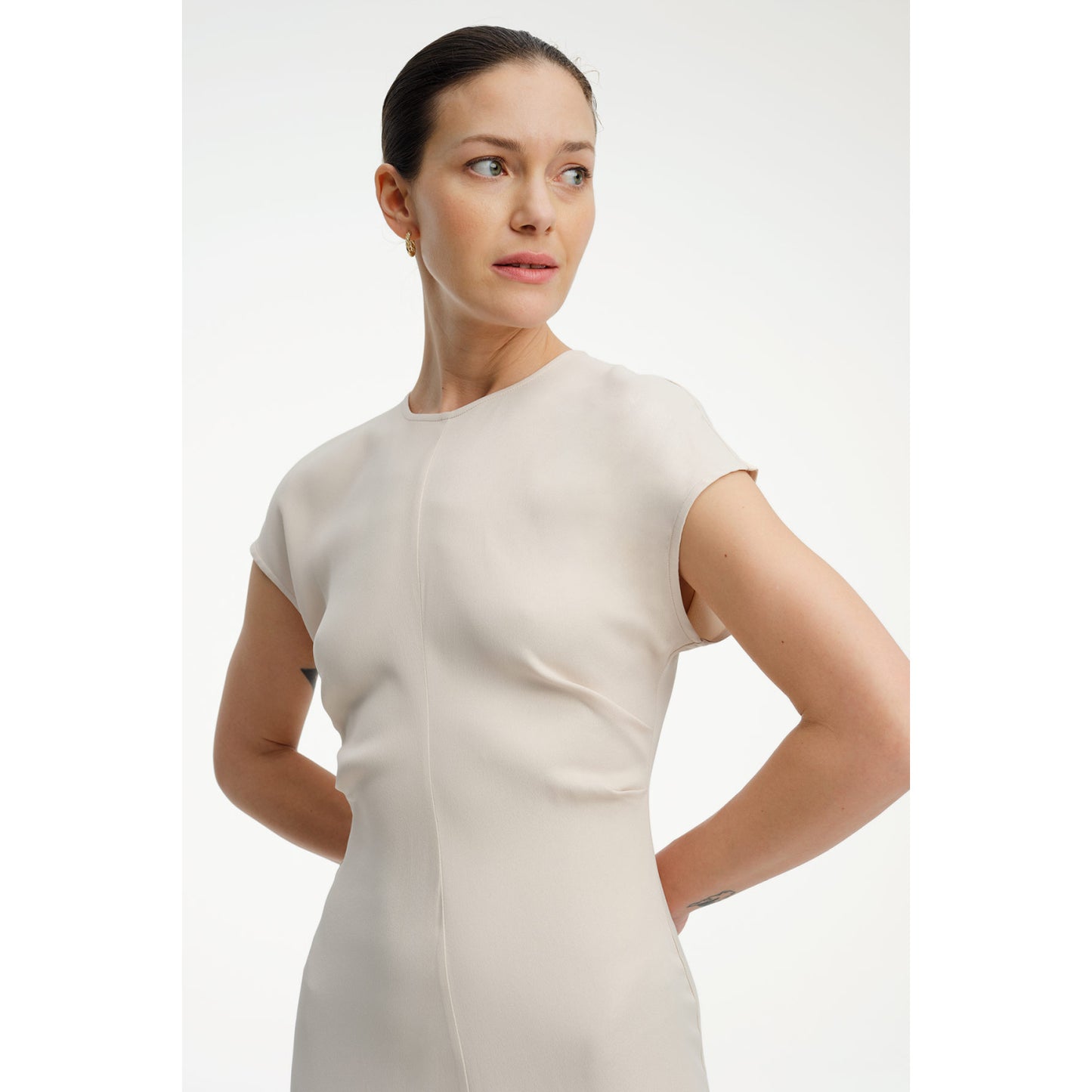Valeria Dress Beige