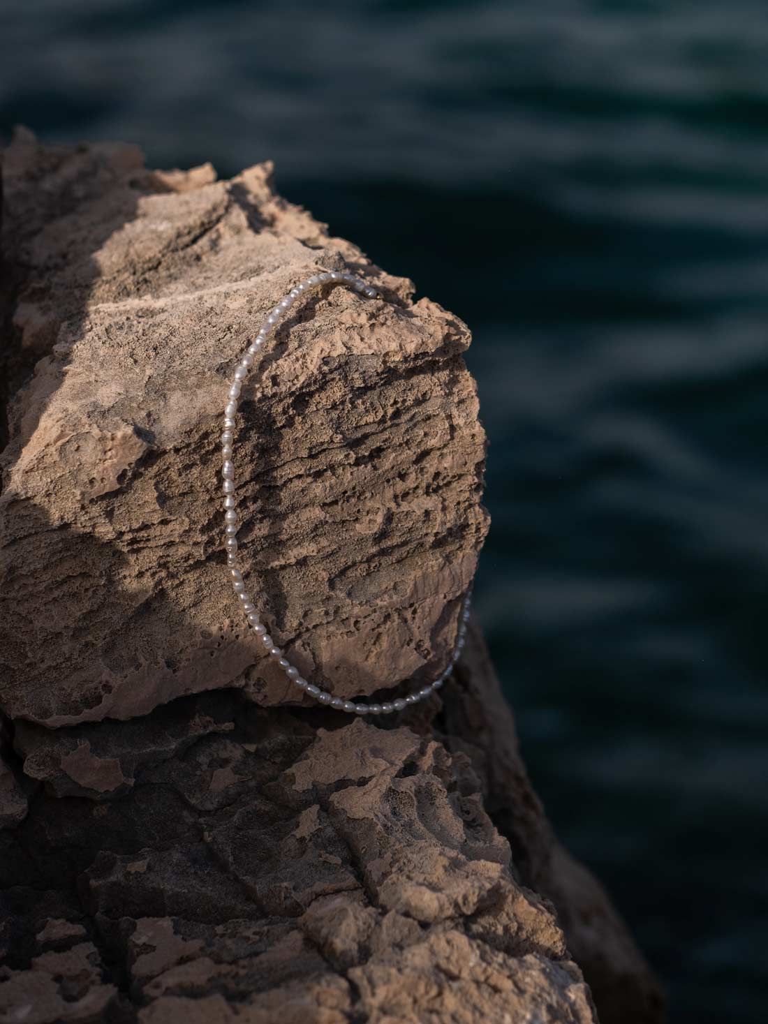 Perlový Choker Stříbrný