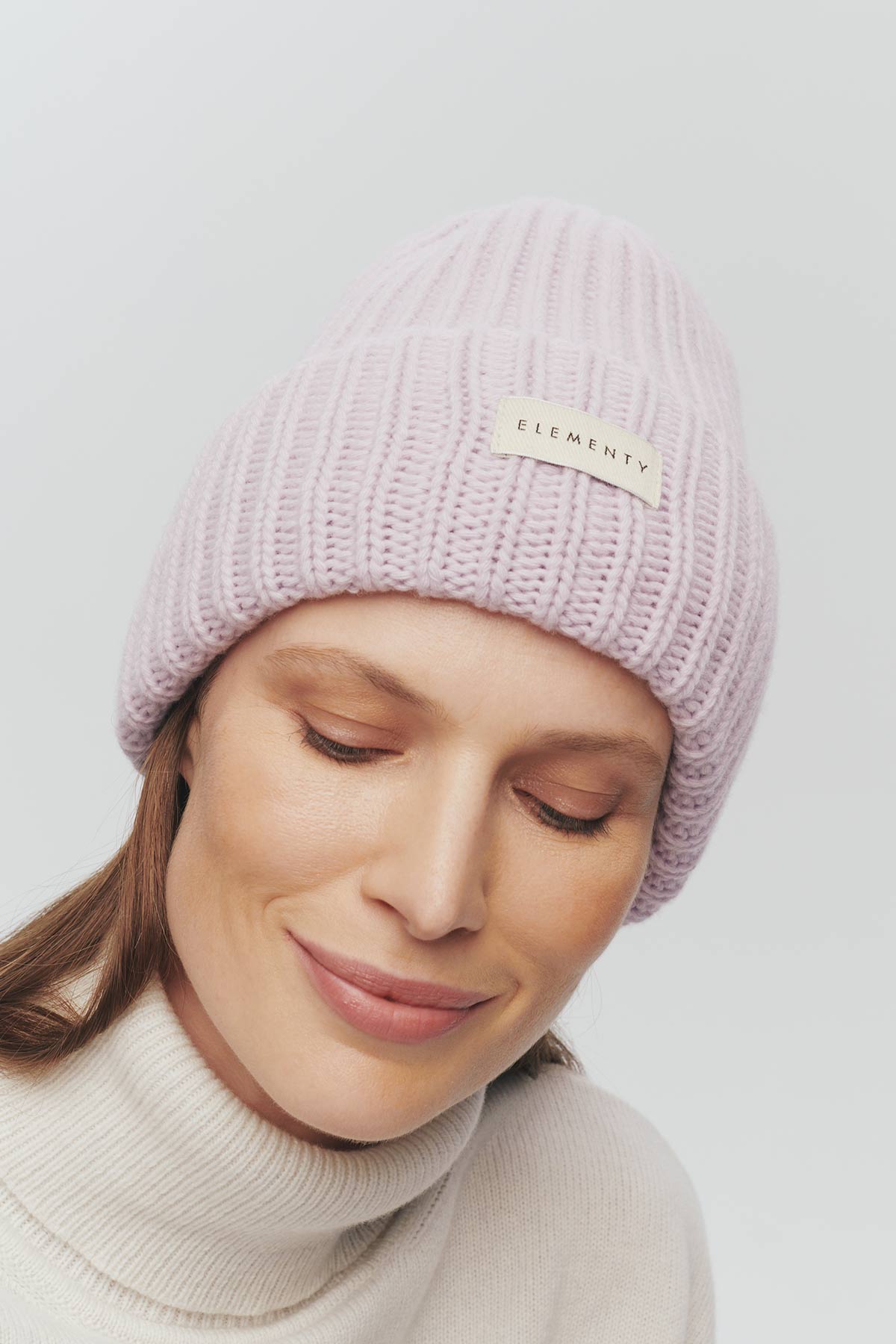 Merino čepice Nova Light Lilac