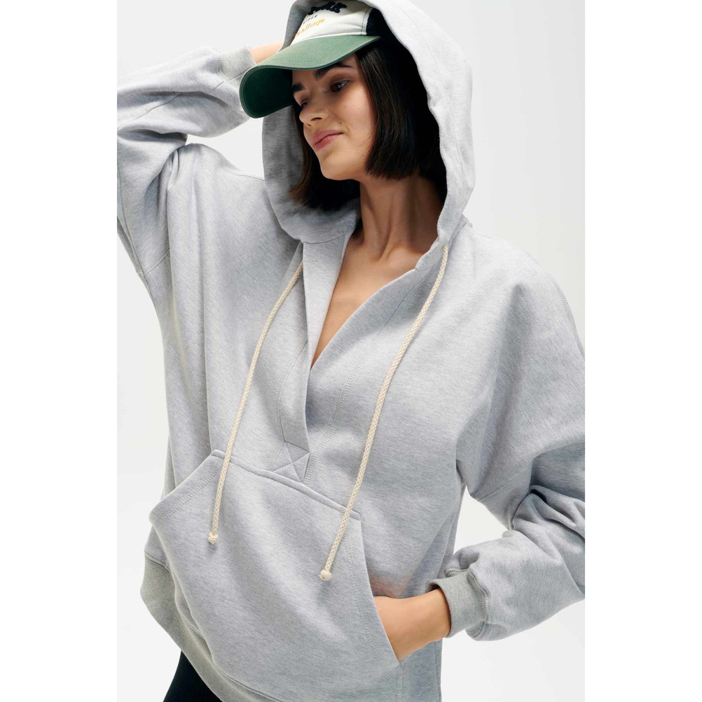 Open Cut Sweatshirt