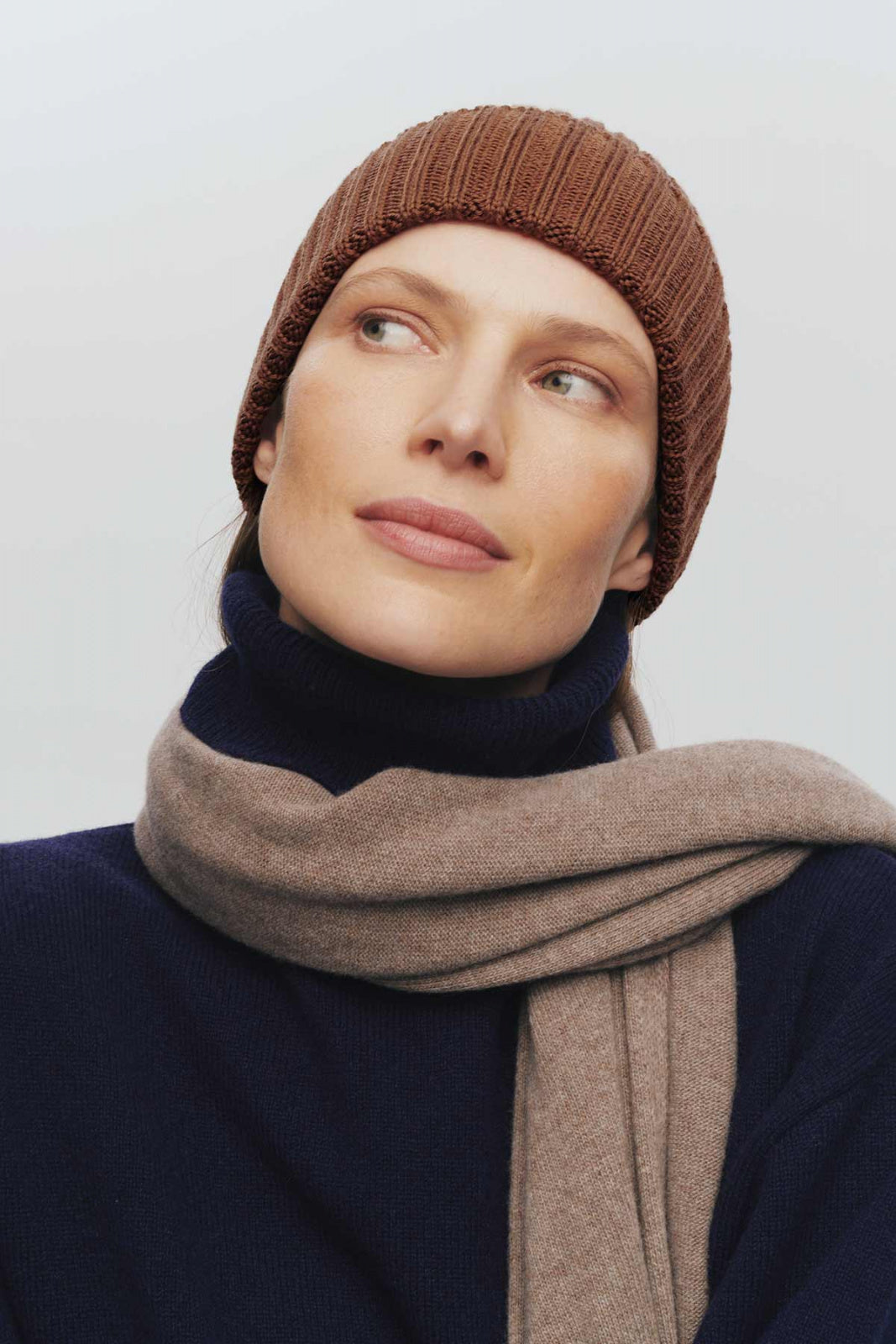 Merino čepice William Camel