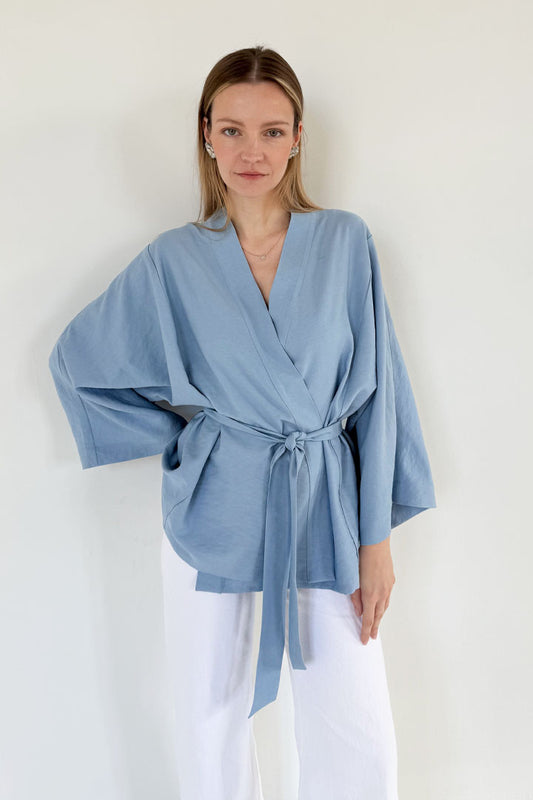 Kimono Allie Baby Blue