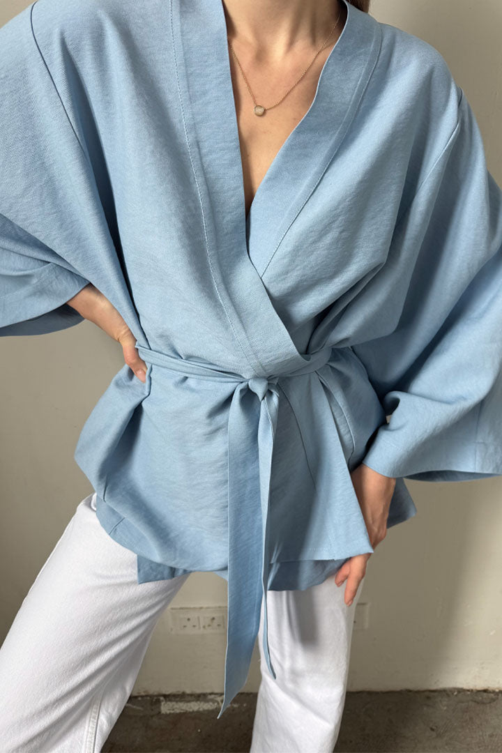 Kimono Allie Baby Blue