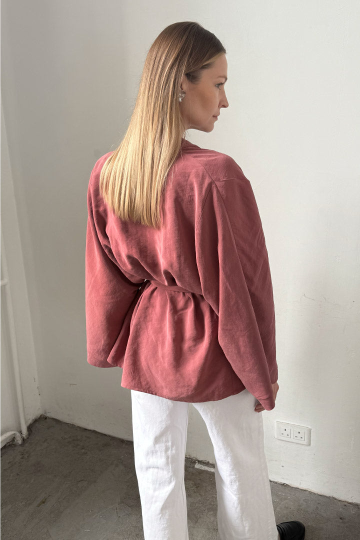 Kimono Allie Marsala