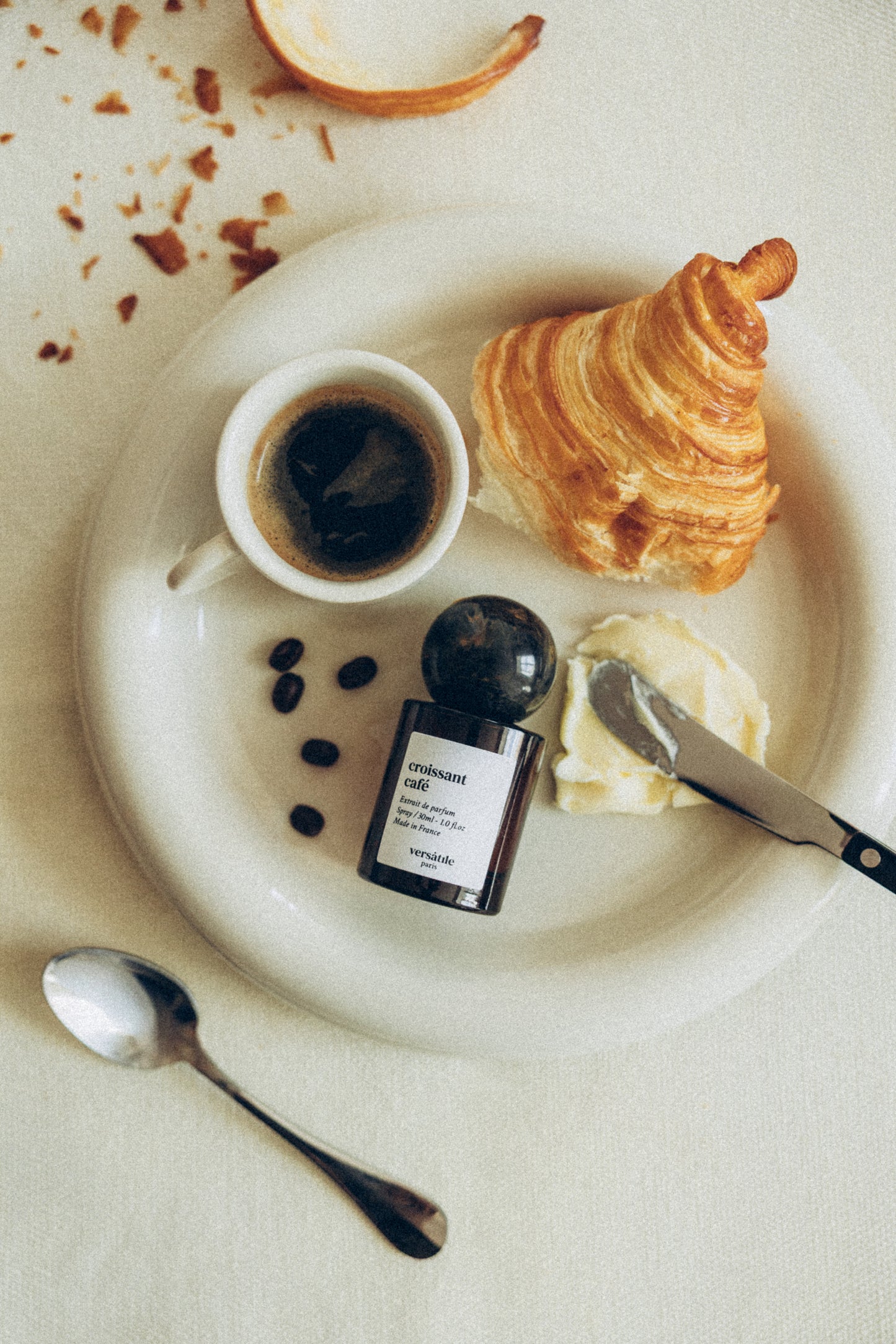 Croissant café