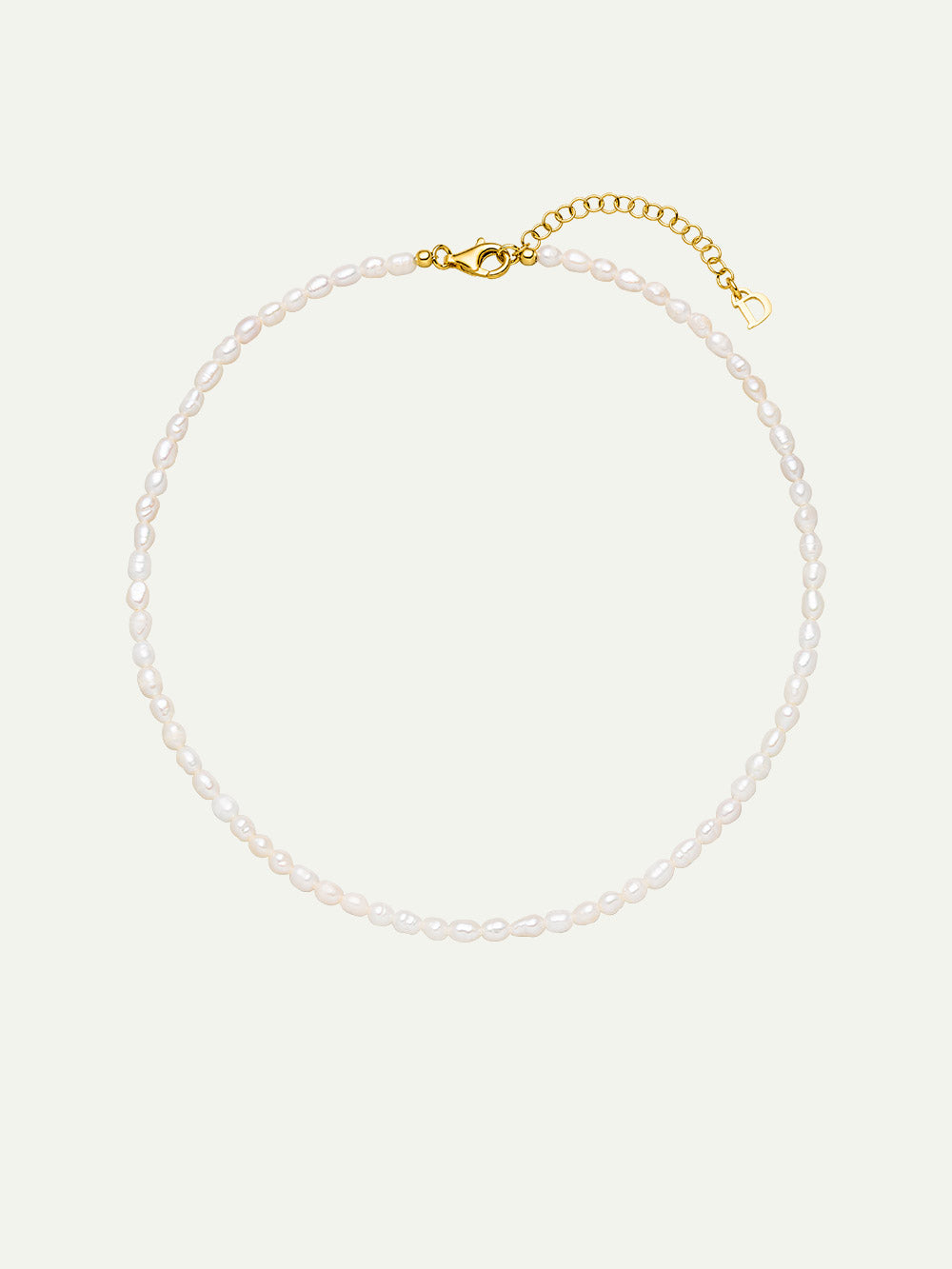 Pearl Choker Gold