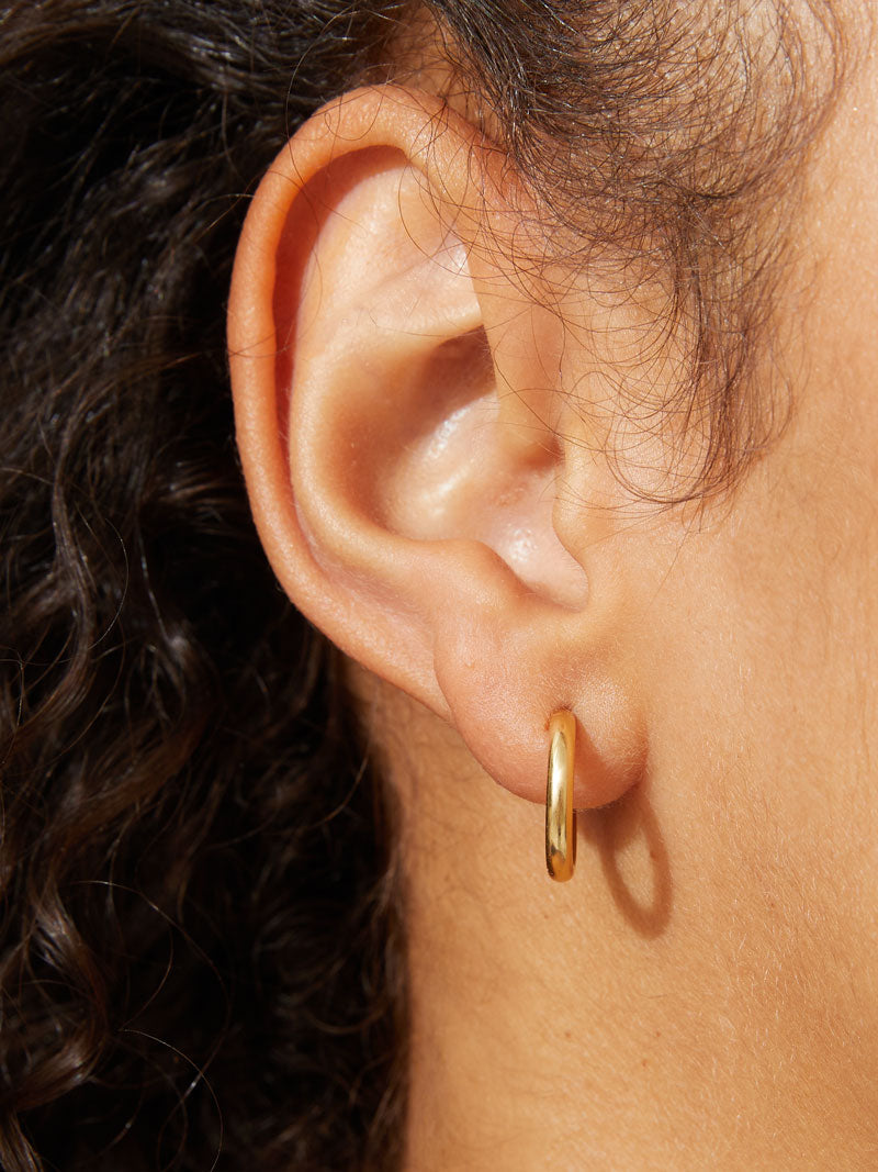 Olive Gold Earrings (S)